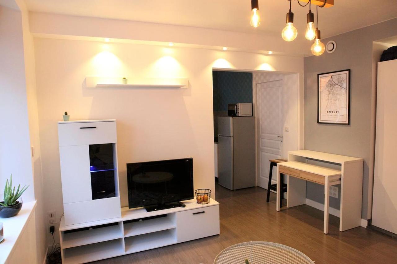 Studio Hyper Centre Ville Epernay - Champagne Kültér fotó